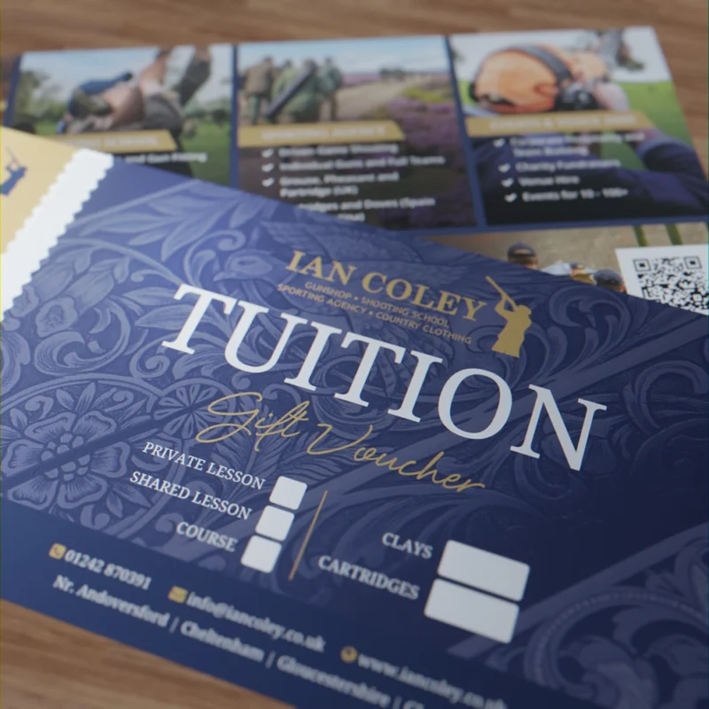 Clay Shooting Tuition Gift Voucher