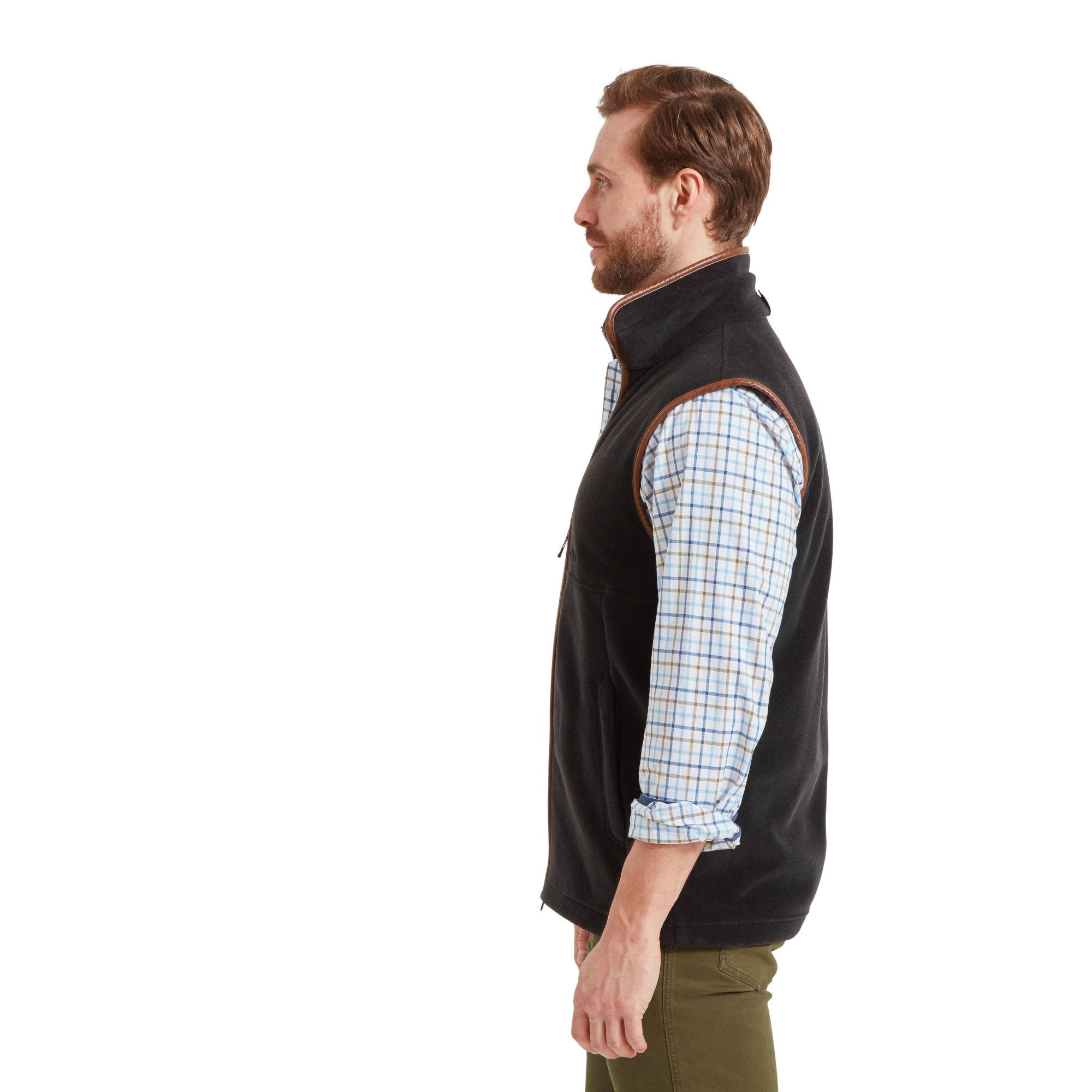 Schoffel Oakham Fleece Gilet Gunmetal