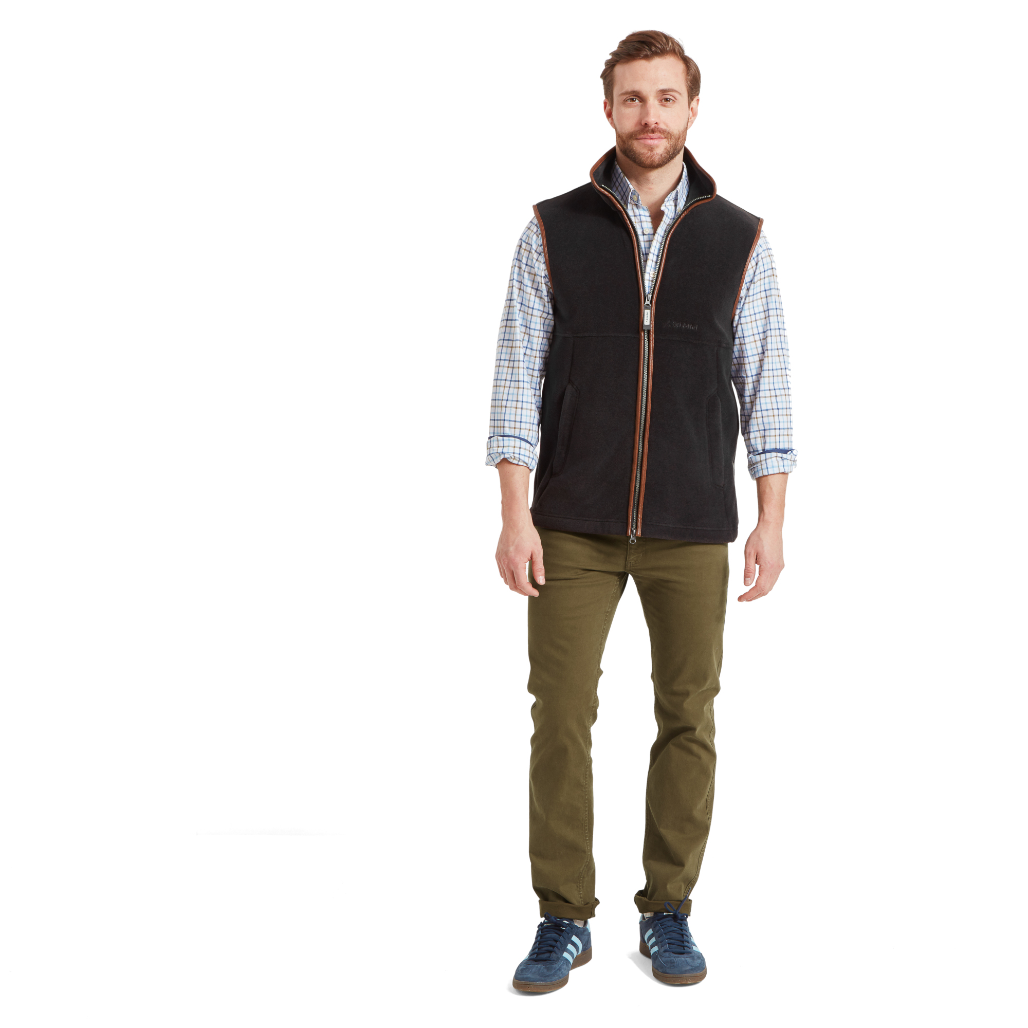 Schoffel Oakham Fleece Gilet Gunmetal