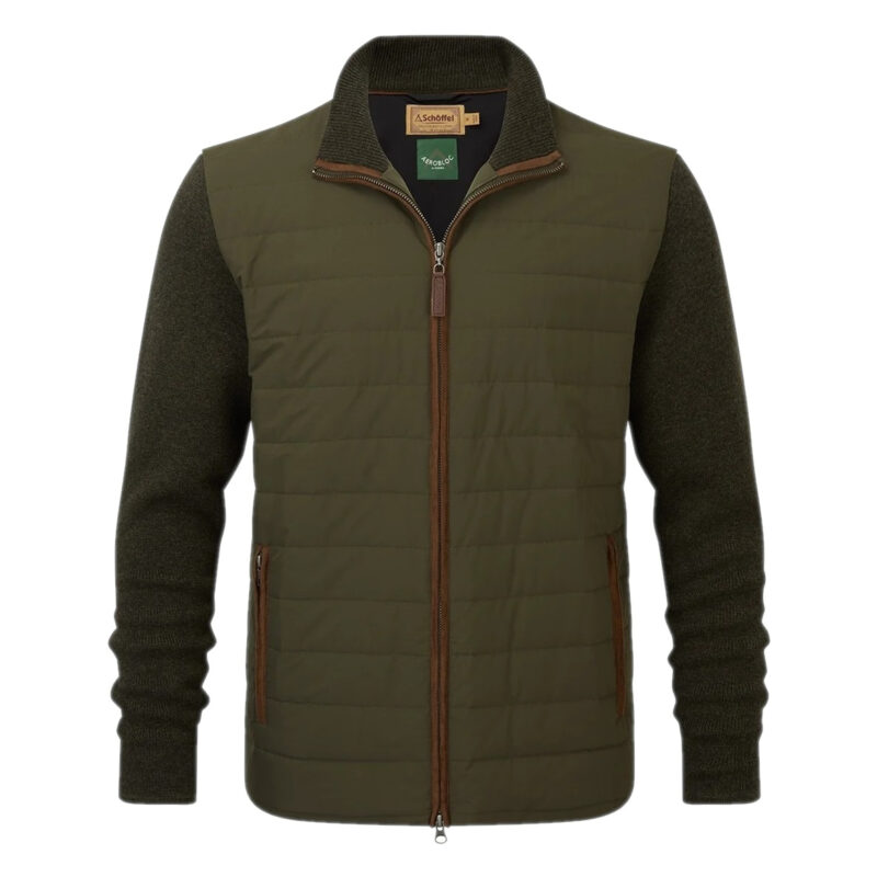 Schoffel Hybrid Aerobloc Jacket in Loden Green