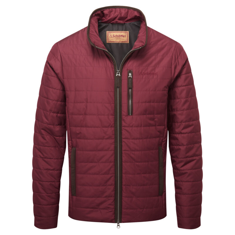 Schoffel Mens Carron Jacket in Bordeaux
