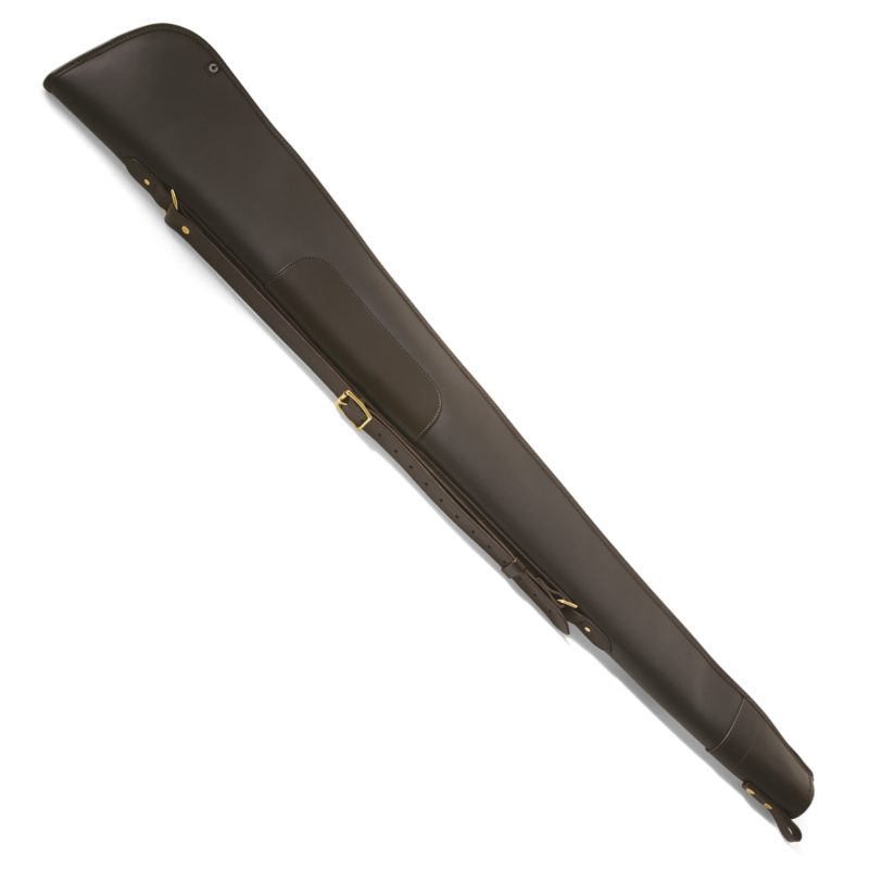 Croots Byland Leather shotgun slip zip only Dark Havana