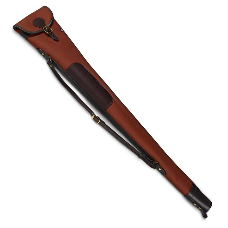 Croots Rosedale Canvas Shotgun Slip-Zip/Flap in fox tan