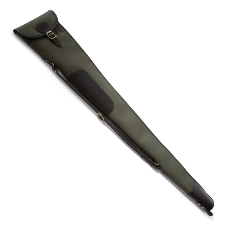 Croots Rosedale Canvas Shotgun Slip-Zip/Flap in green