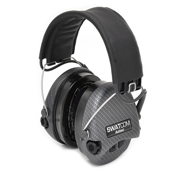 Swatcom Active8 Ear Defenders carbon