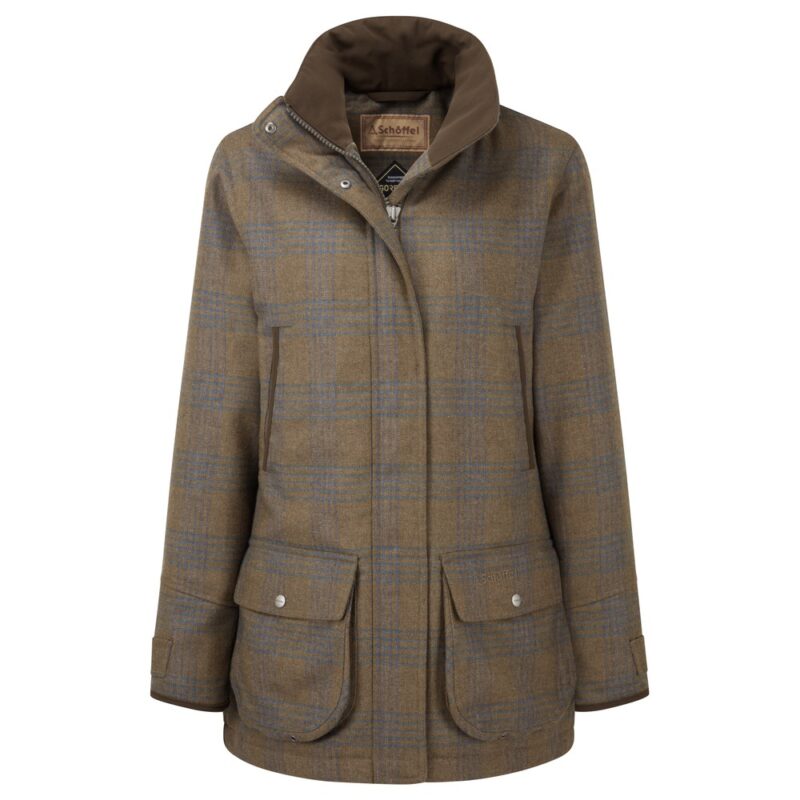Schoffel Ladies Ptarmigan Tweed Coat