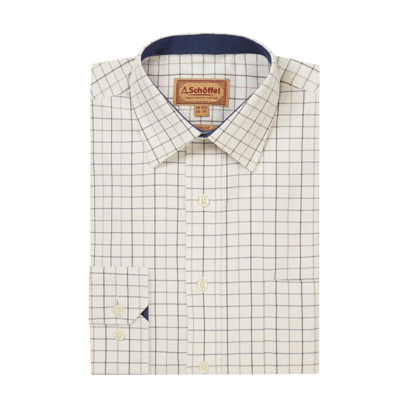 Schoffel Mens Burnham Tattersall Shirt