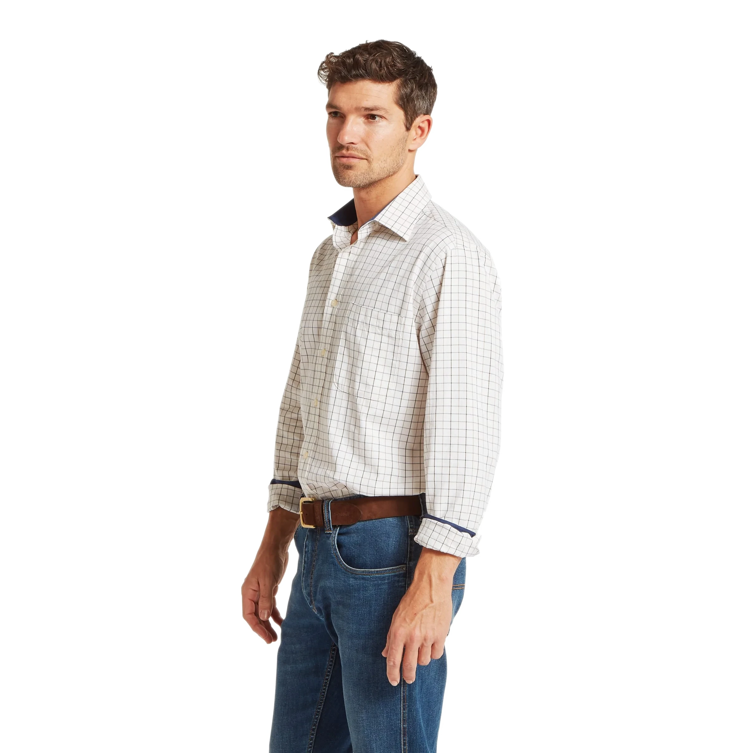 Schoffel Mens Burnham Tattersall Shirt