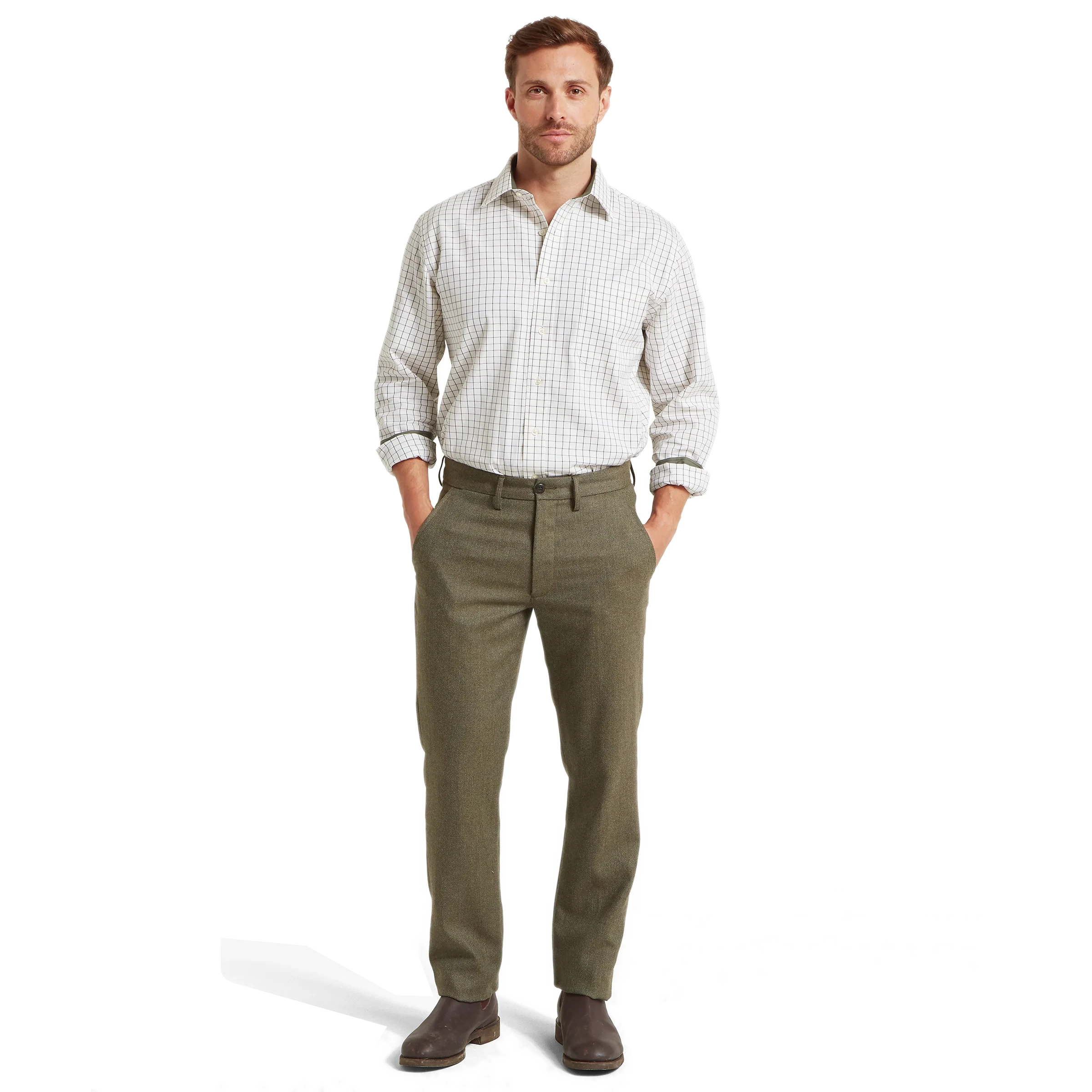 Schoffel Mens Burnham Tattersall Shirt