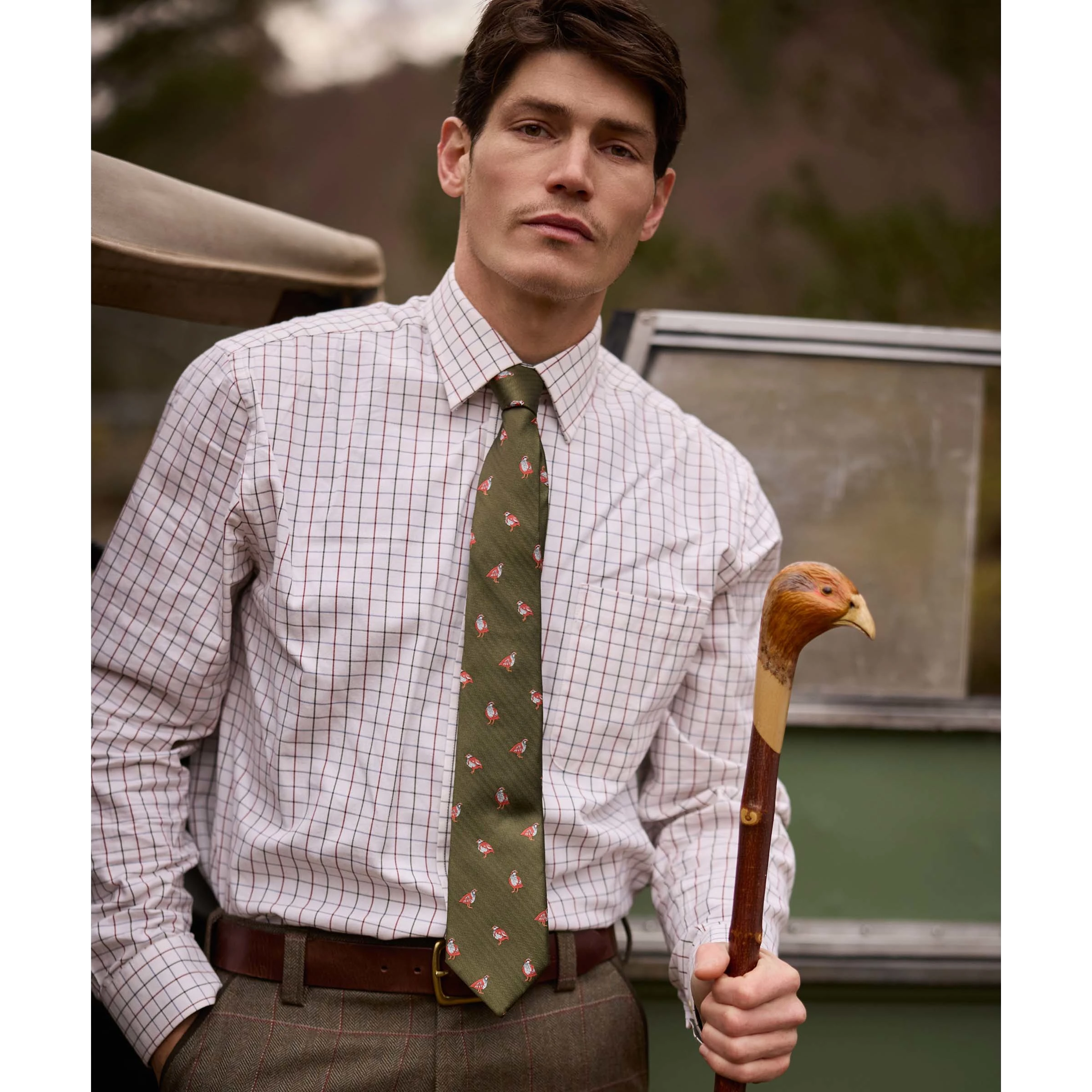 Schoffel Mens Burnham Tattersall Shirt