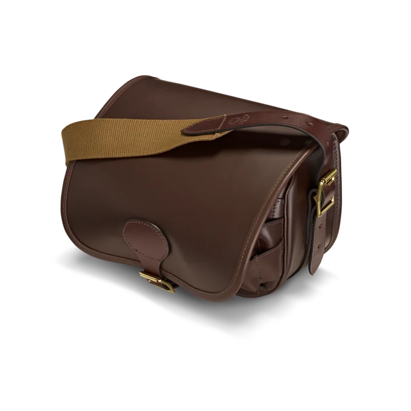 Croots Byland Leather Loaders Bag Oxblood Front
