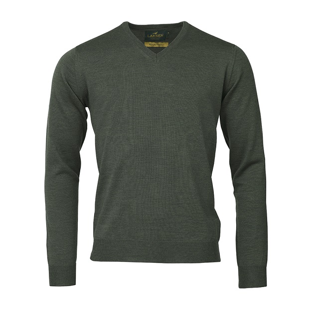 Laksen Sussex V Neck Forest