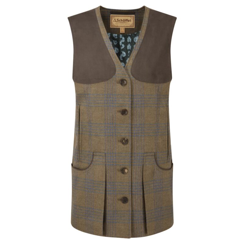 Schoffel Ladies Iona Tweed Shooting vest