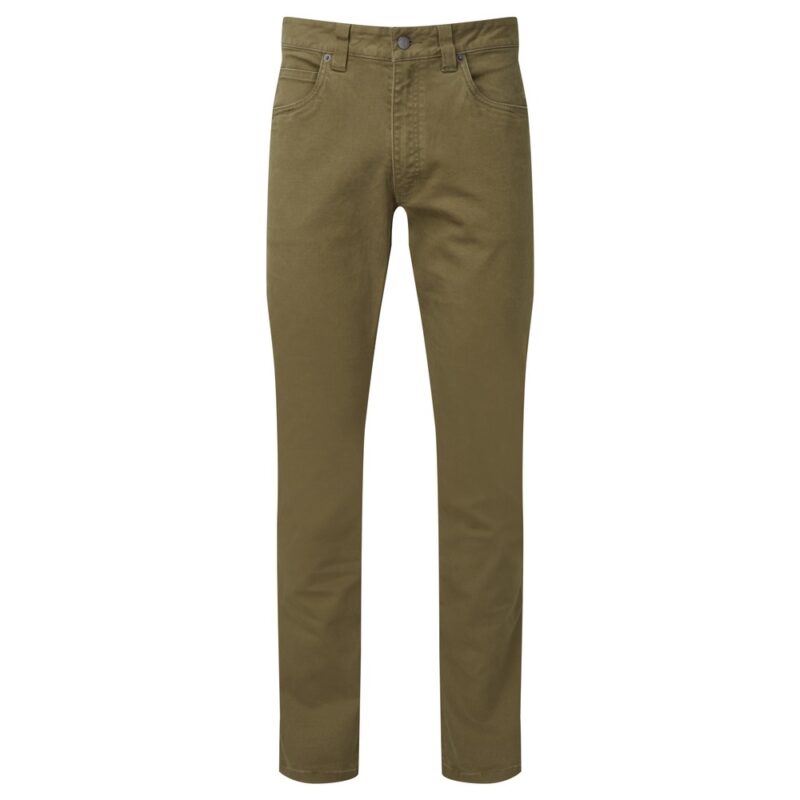 Schoffel Five pocket Jean in Moss