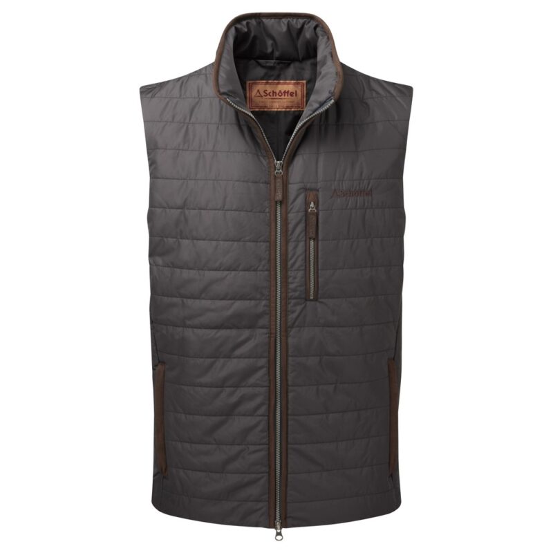 Schoffel Brora Gilet Charcoal Main