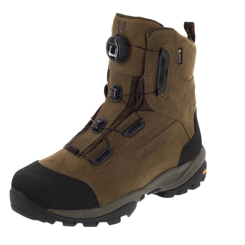 Harkila Reidmar Mid GTX Boots in WIllow Green front angle