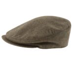 Schoffel Classic Cap in Loden Green Herringbone Tweed