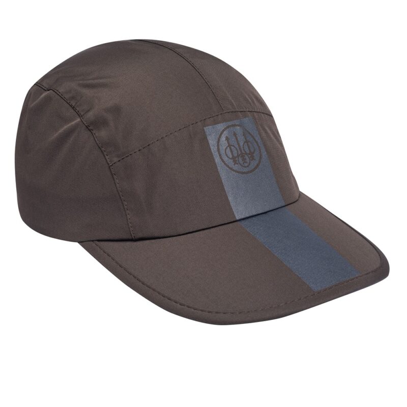 Beretta Waterproof Cap in Brown Bark Front