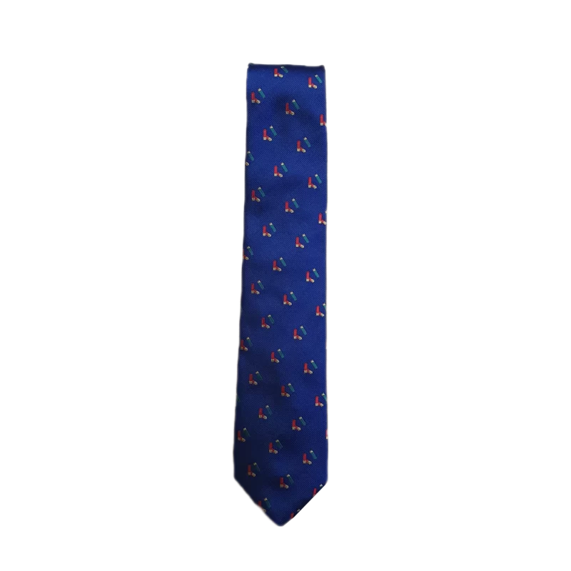 Ian Coley Cartridge Tie in Navy