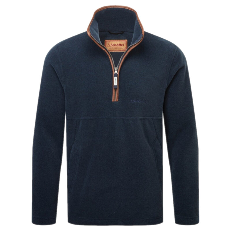 Schoffel Berkeley Fleece in Petrol Blue