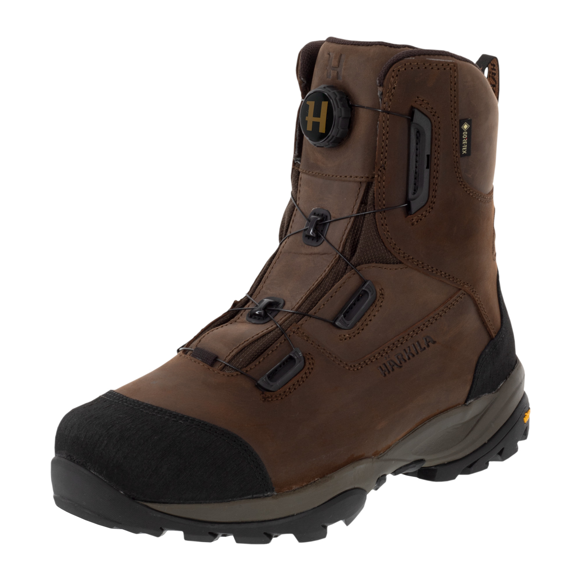 Harkila Stivali Reidmar Mid 2.0 GTX – Pelle Marrone Scuro, Impermeabili GORE-TEX, Con Sistema UTURN - 3