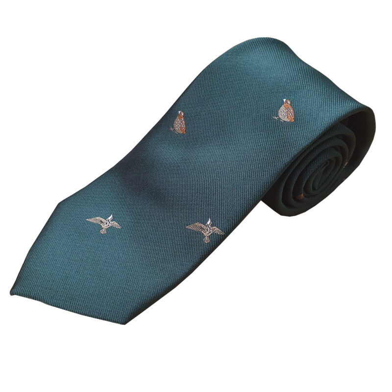 PL Sells Grouse Motiff Tie in Green