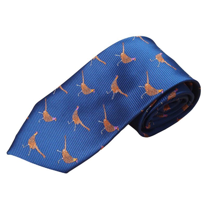 PL Sells Strutting Pheasant Tie Blue