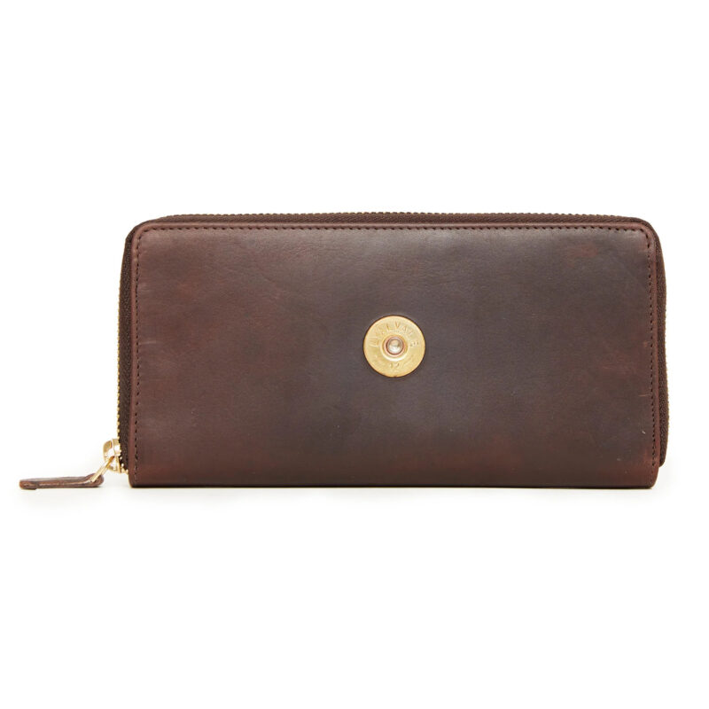 Hicks and Hides Chedworth Cartridge Purse Brown
