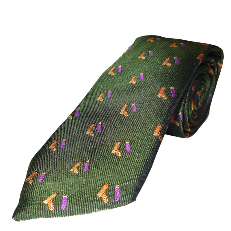 Ian Coley Cartridge Tie in Olive