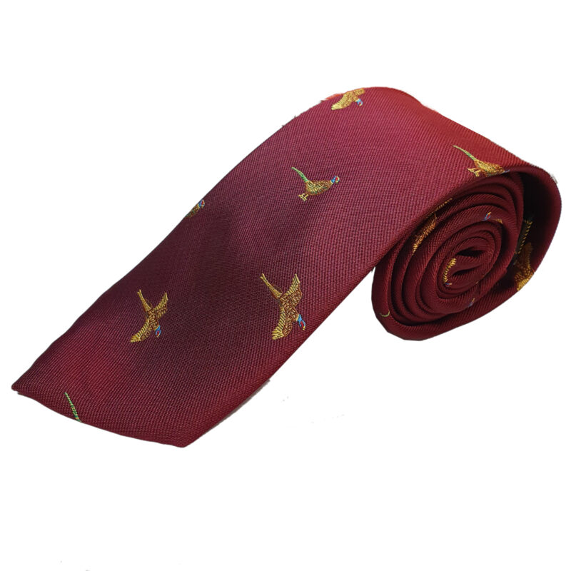 PL Sells Standing Flying Pheasant in Maroon