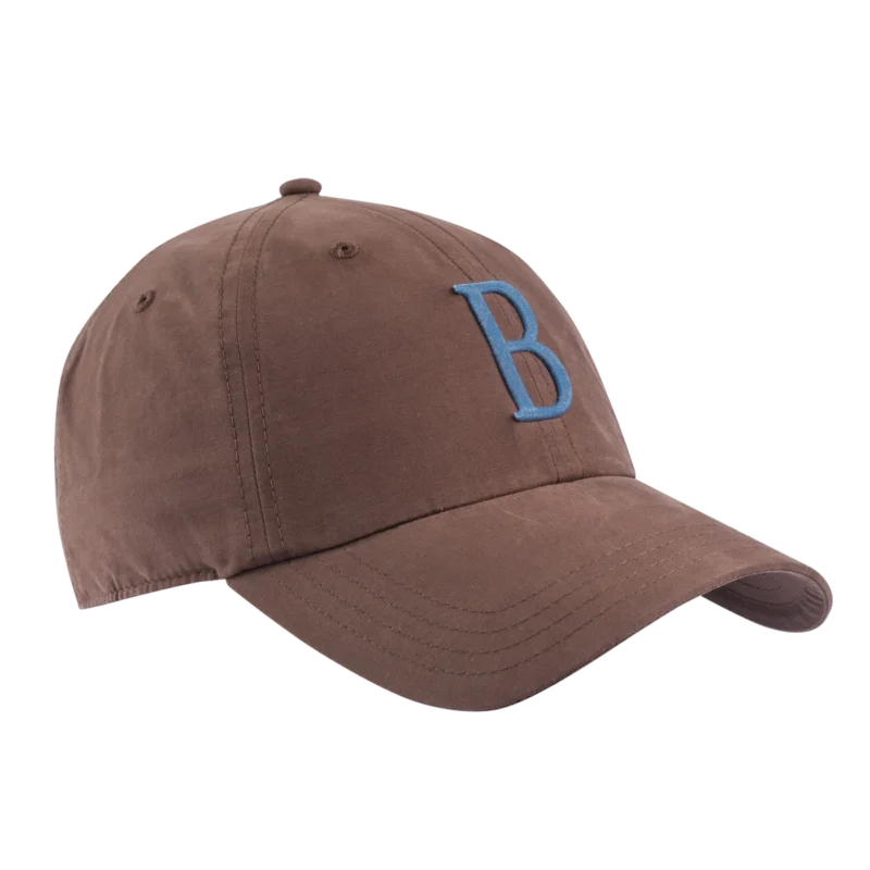 Beretta Big B Cap in Brown and Light Blue Front
