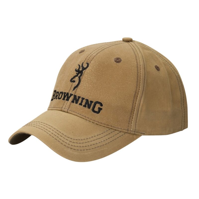 Browning Lite Wax Cap in Khaki