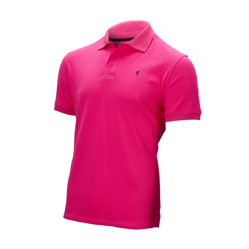 Browning Ultra 78 Polo Shirt Pink