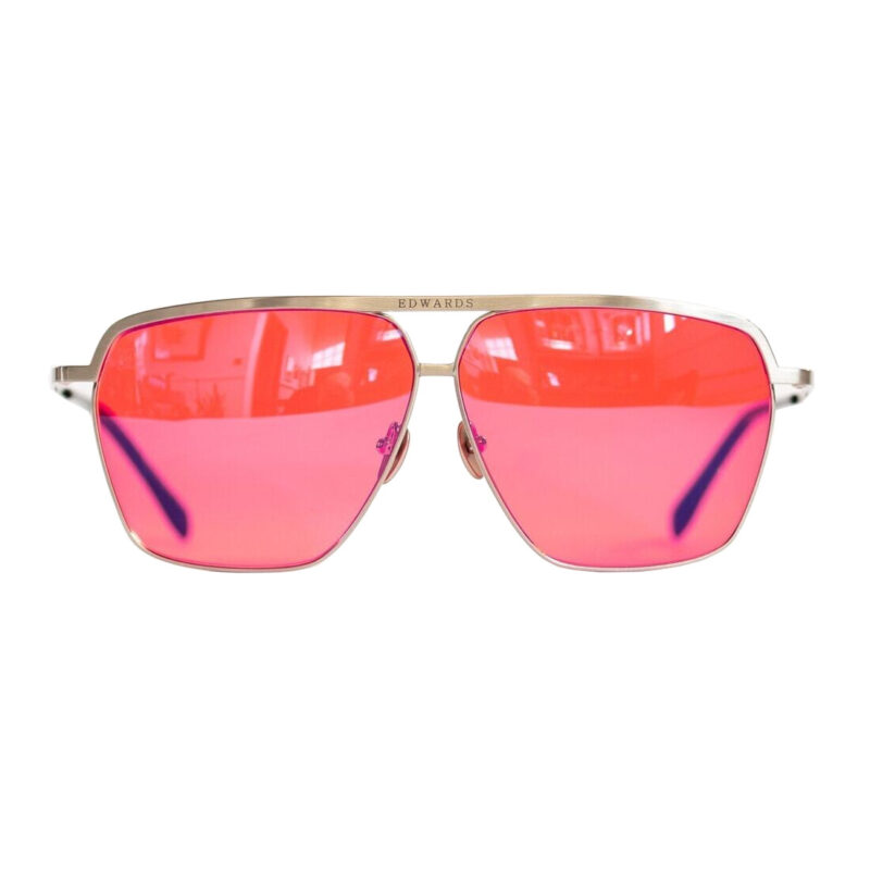 Edwards Eyewear Hiroki 2 Aviators Antique Silver Fuschia