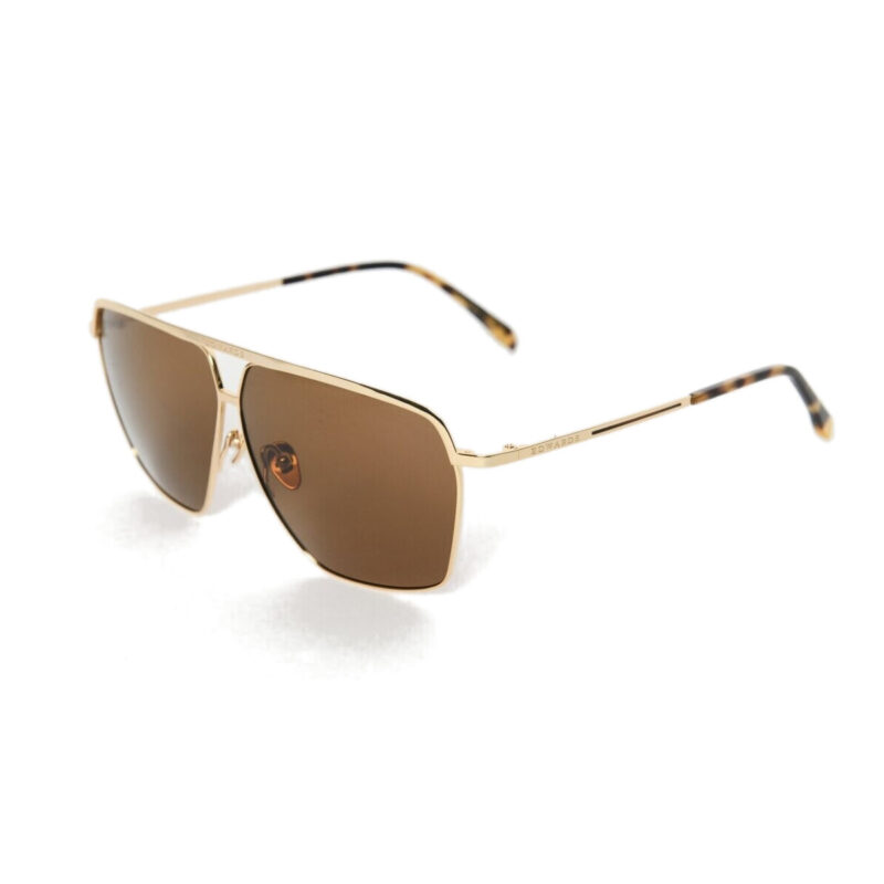 Edwards Eyewear Hiroki 2 Polarised Aviators Bronze Gold