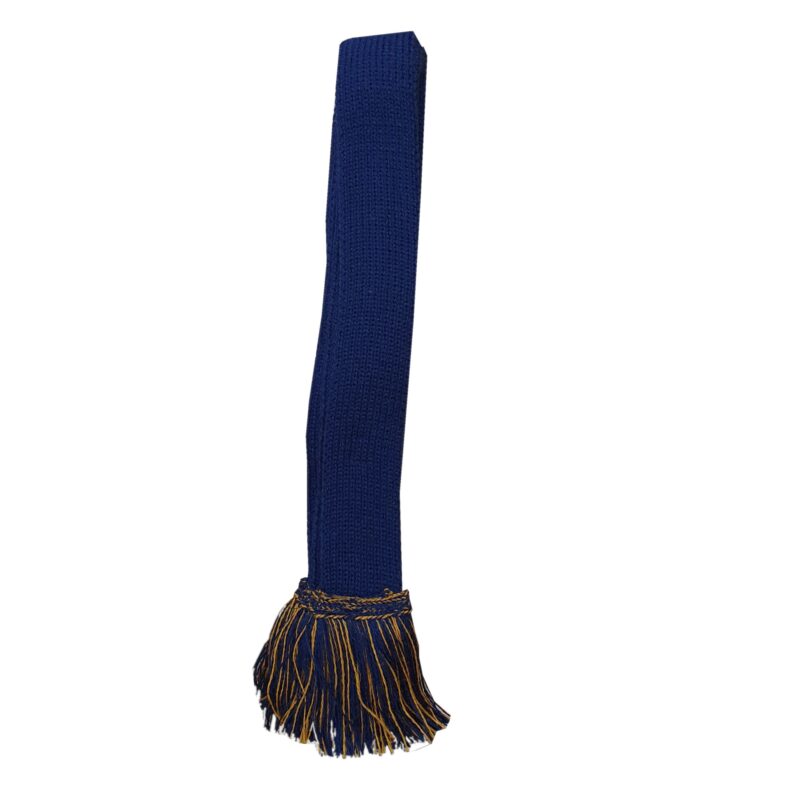 Navy and ochre
