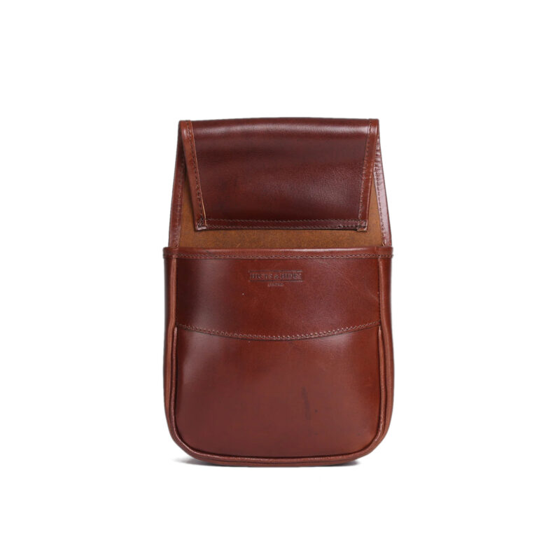 Hicks and Hides Cognac Shooting Pouch