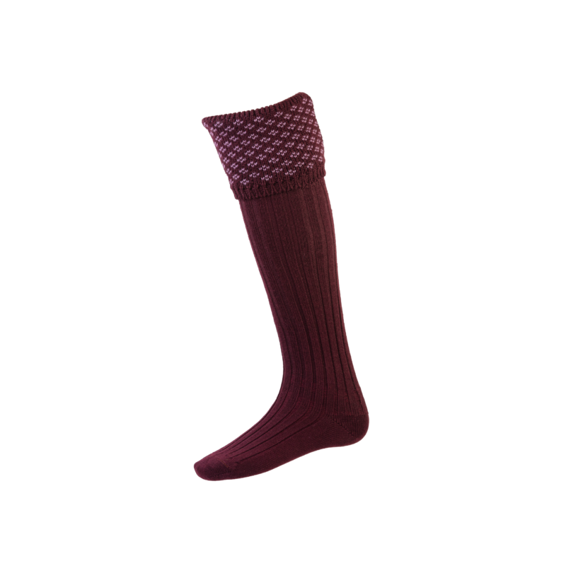 Mens Boughton Socks Mulberry