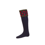 Mens Chequers Sock Navy