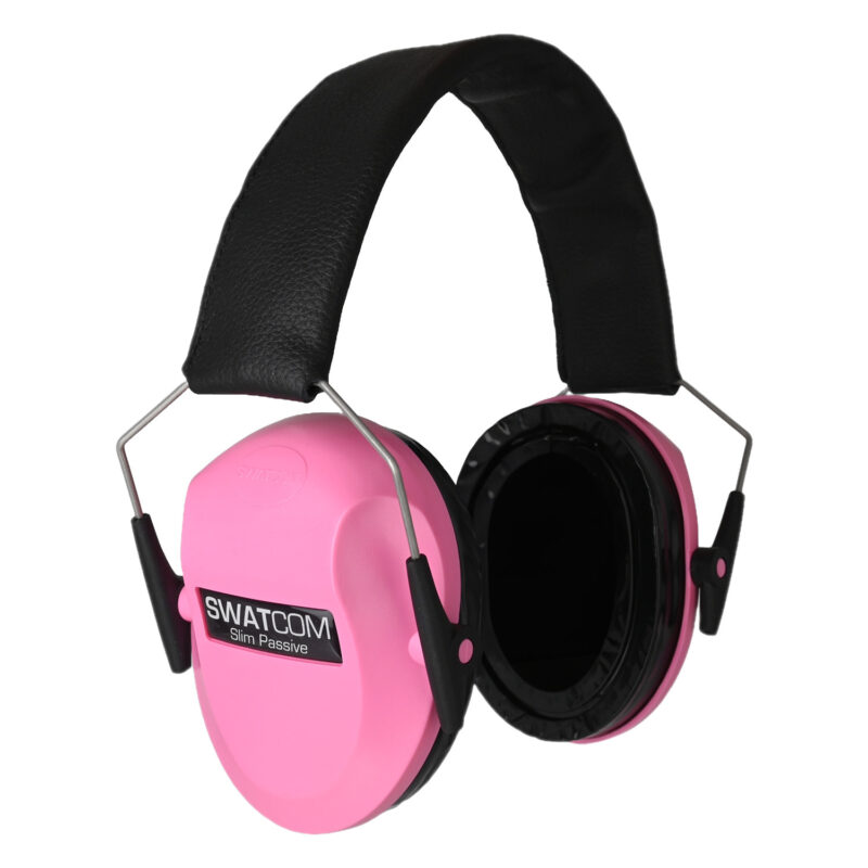 Swatcom Slim Passive Folding EarMuff Pink