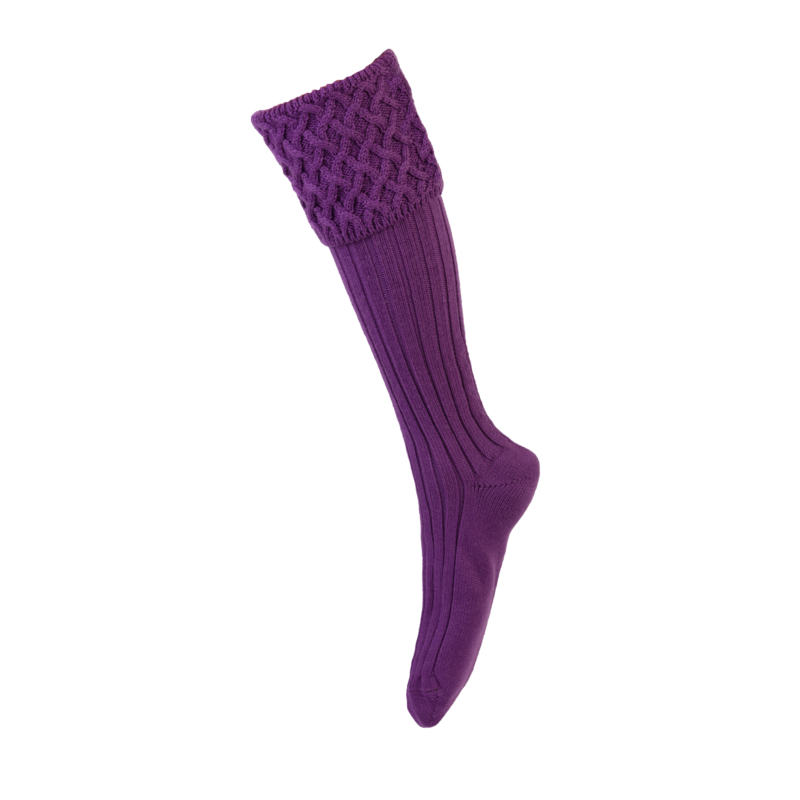 Unisex Rannoch Sock Orchid