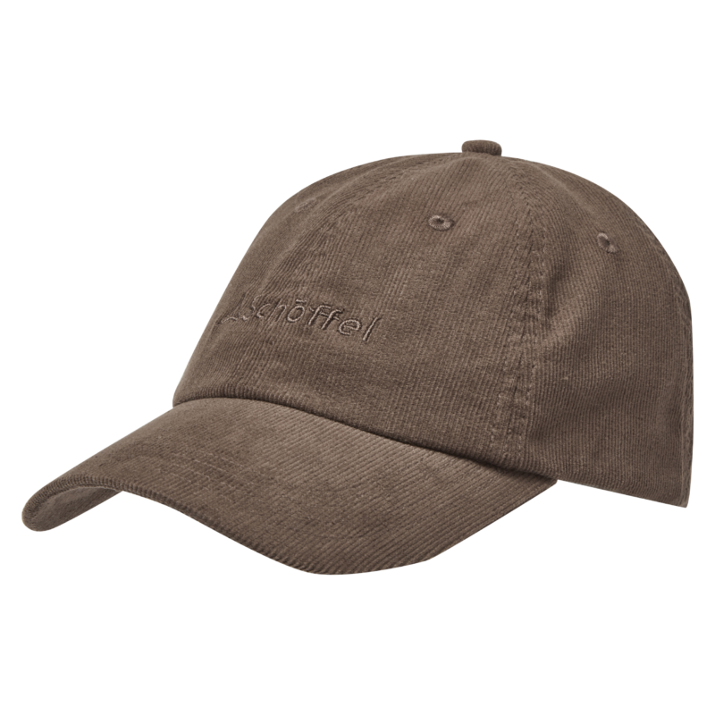 Schoffel Haddon Cord Cap Chocolate