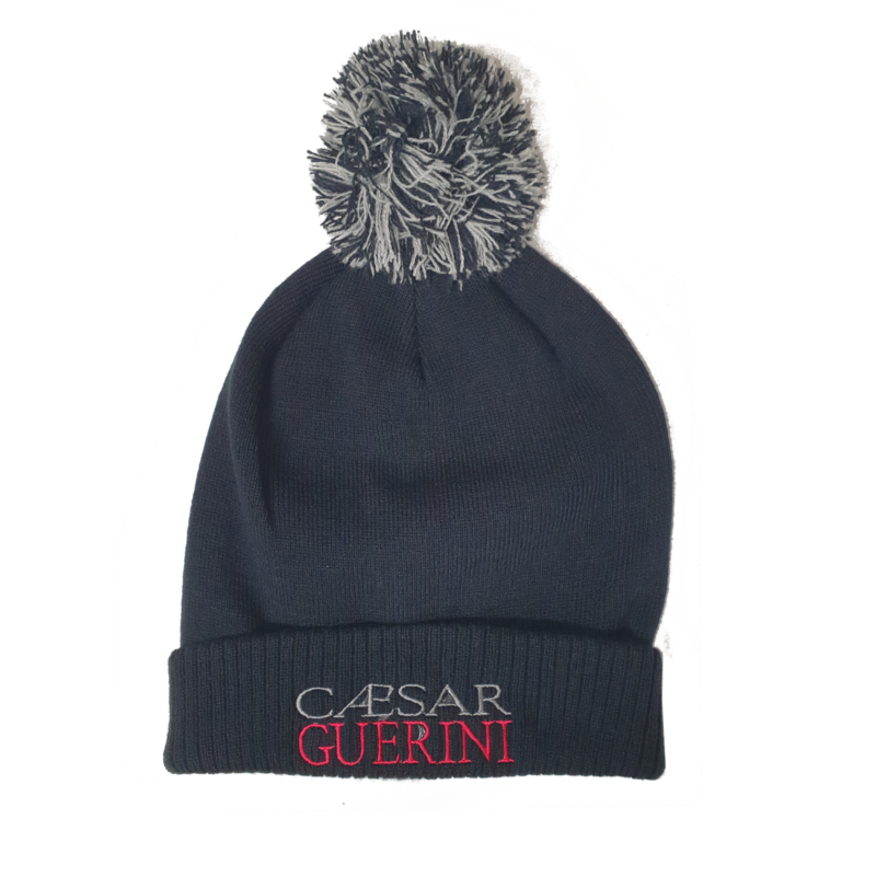 Caesar Guerini Bobble Hat Black