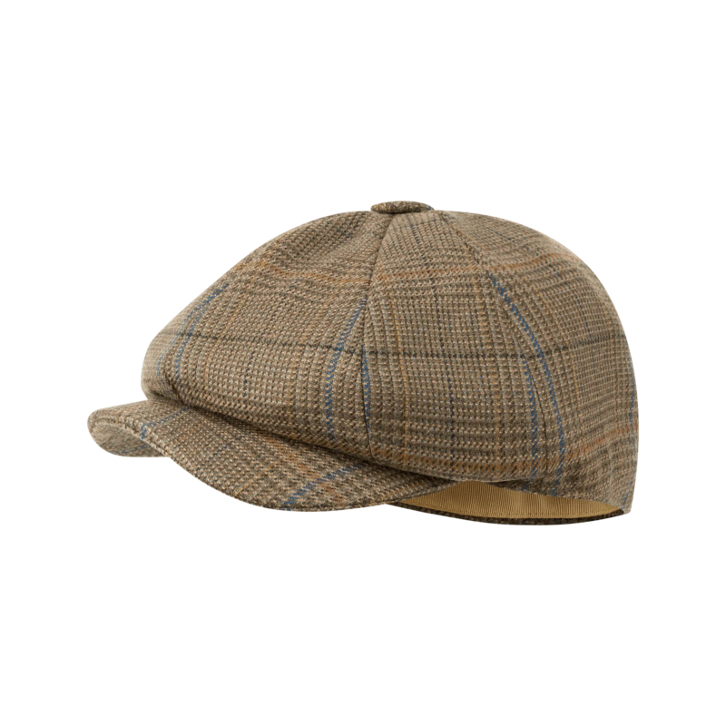 Schoffel Mens Newsboy Cap Arran Tweed