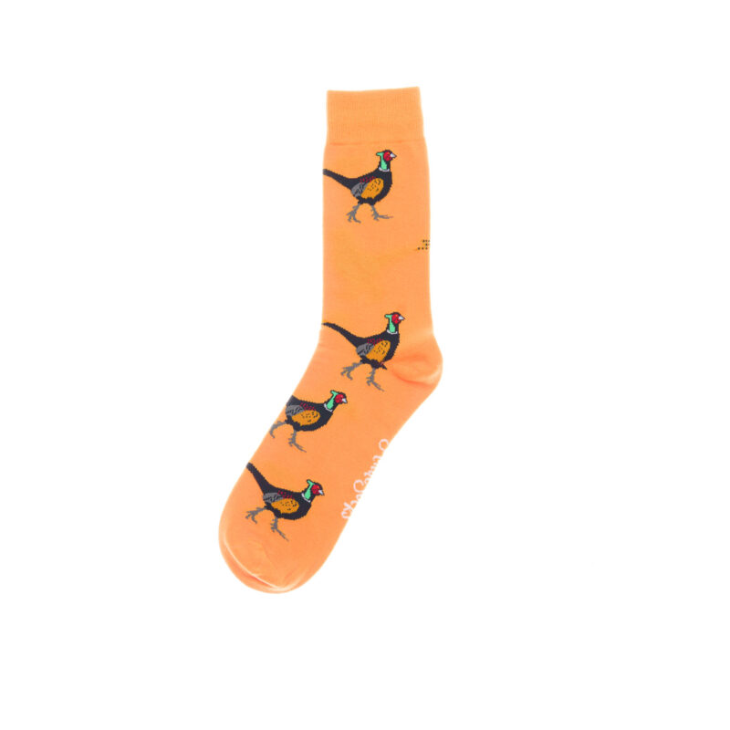 ShuttleSocks Pheasant Socks Orange