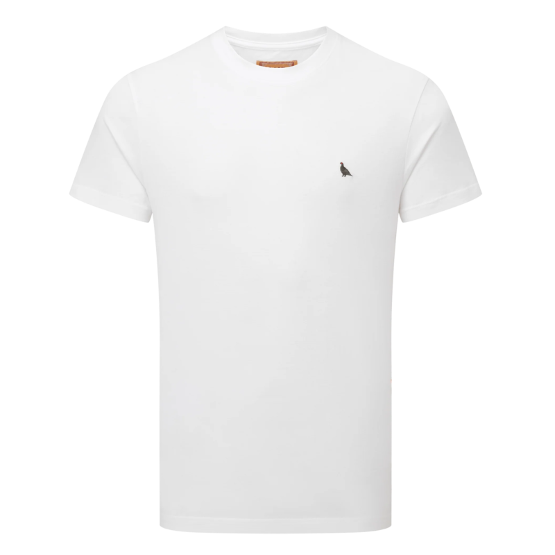 Schoffel Talland T Shirt Mens White Mountain
