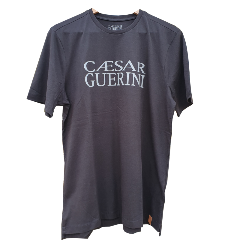 Caesar Guerini Short Sleeve T Shirt Logo Black