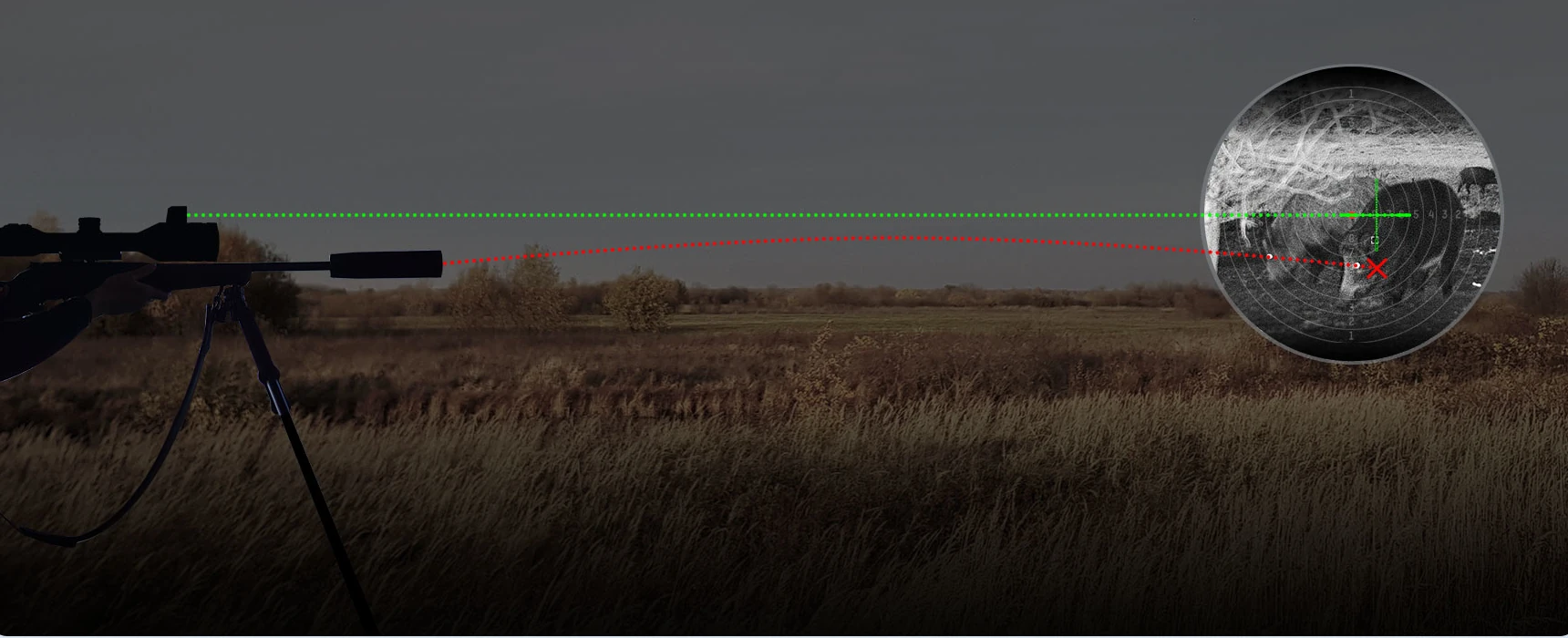HikMicro Alpex 4K Day and Night Rifle Scope