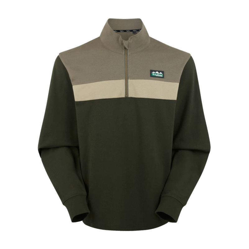 Ridgeline Back Slider Rugby Top Olive