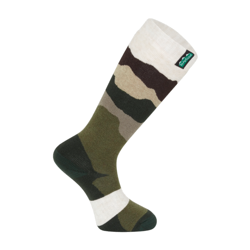 Ridgeline Merino Wool Socks Full Length Olive